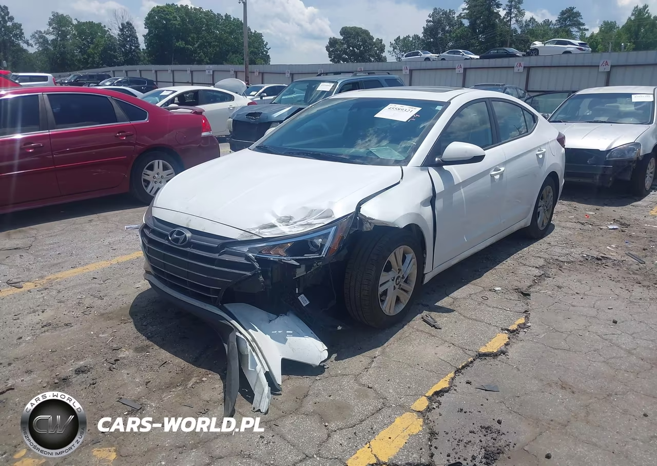 2019 Hyundai Elantra Value Edition VIN:5NPD84LF8KH453712 - 2
