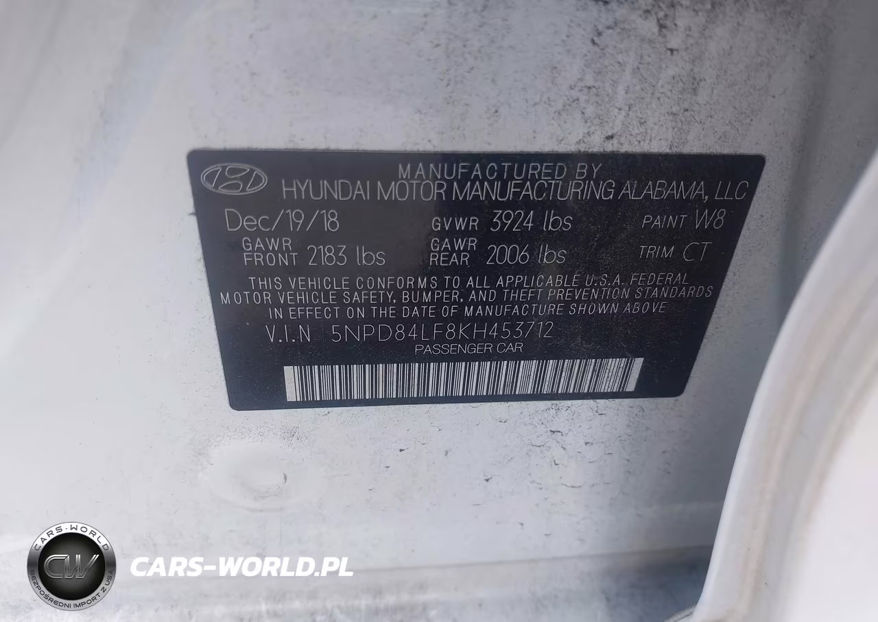 2019 Hyundai Elantra Value Edition VIN:5NPD84LF8KH453712 - 9