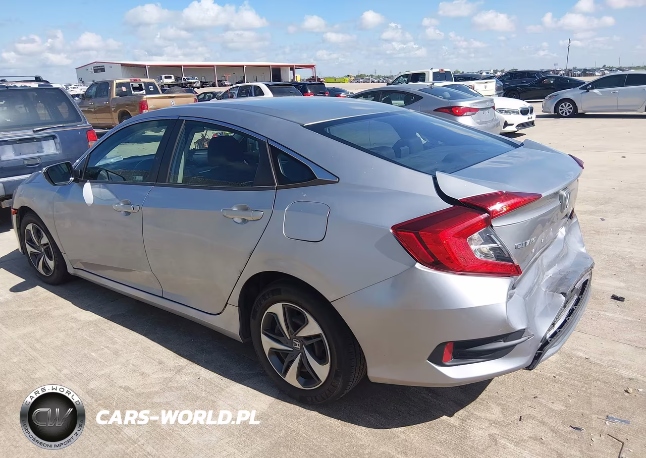 2020 Honda Civic Lx VIN:2HGFC2F60LH582868 - 3