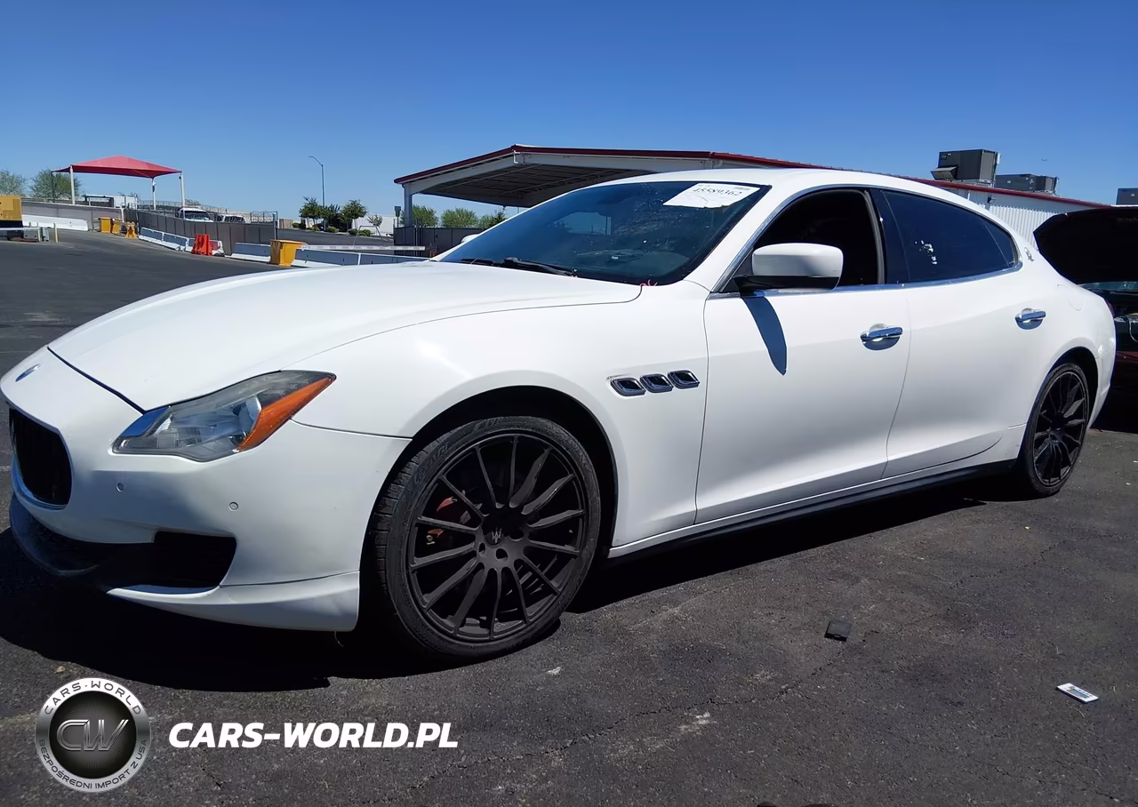 2016 Maserati Quattroporte S VIN:ZAM56RPA6G1166322 - 2