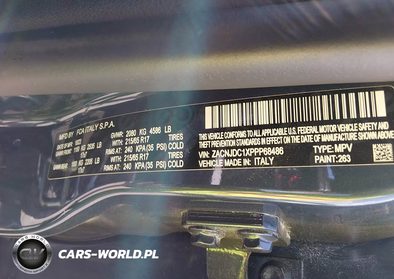 2023 Jeep Renegade Trailhawk 4X4 VIN:ZACNJDC1XPPP68486 - 9