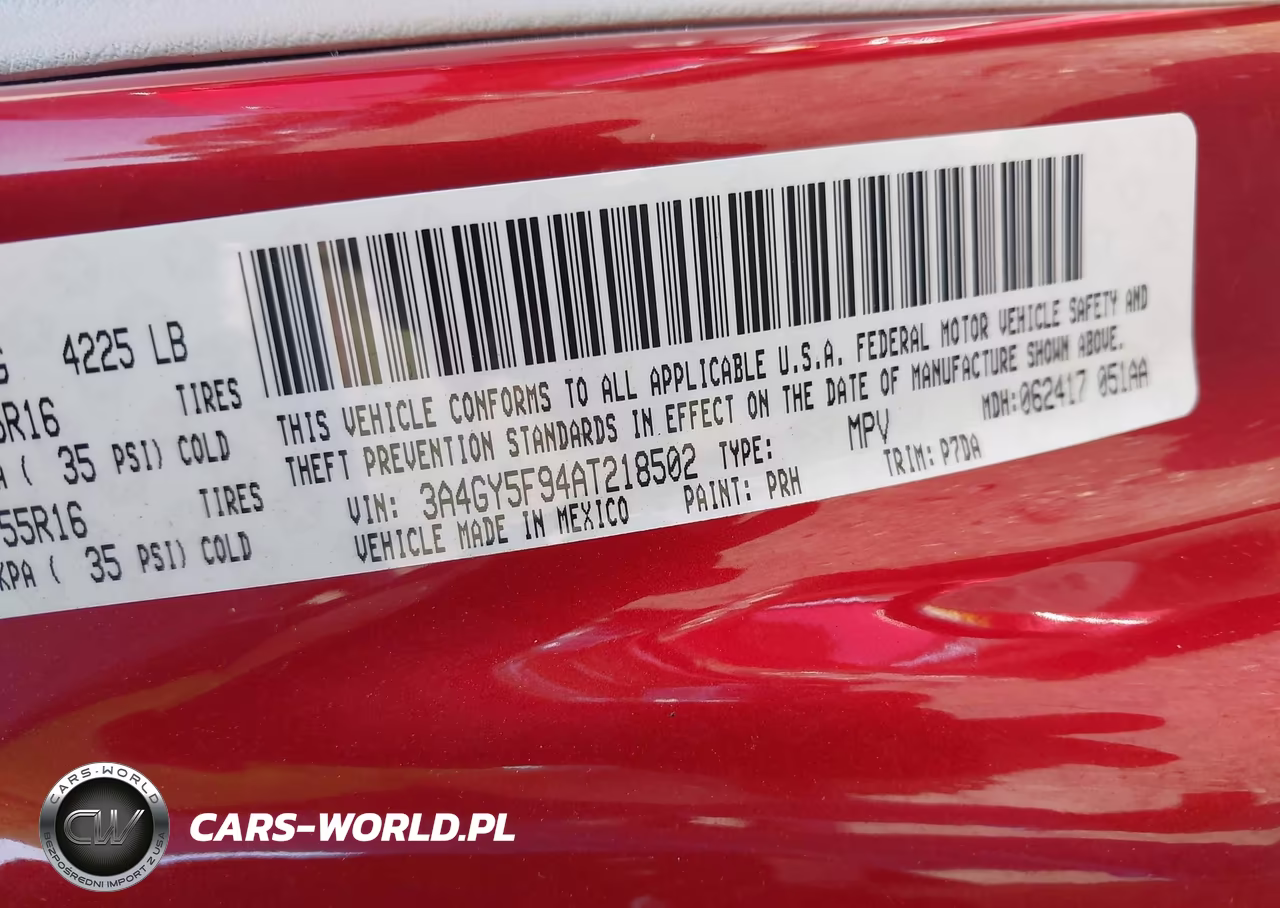 2010 Chrysler Pt Cruiser Classic VIN:3A4GY5F94AT218502 - 9