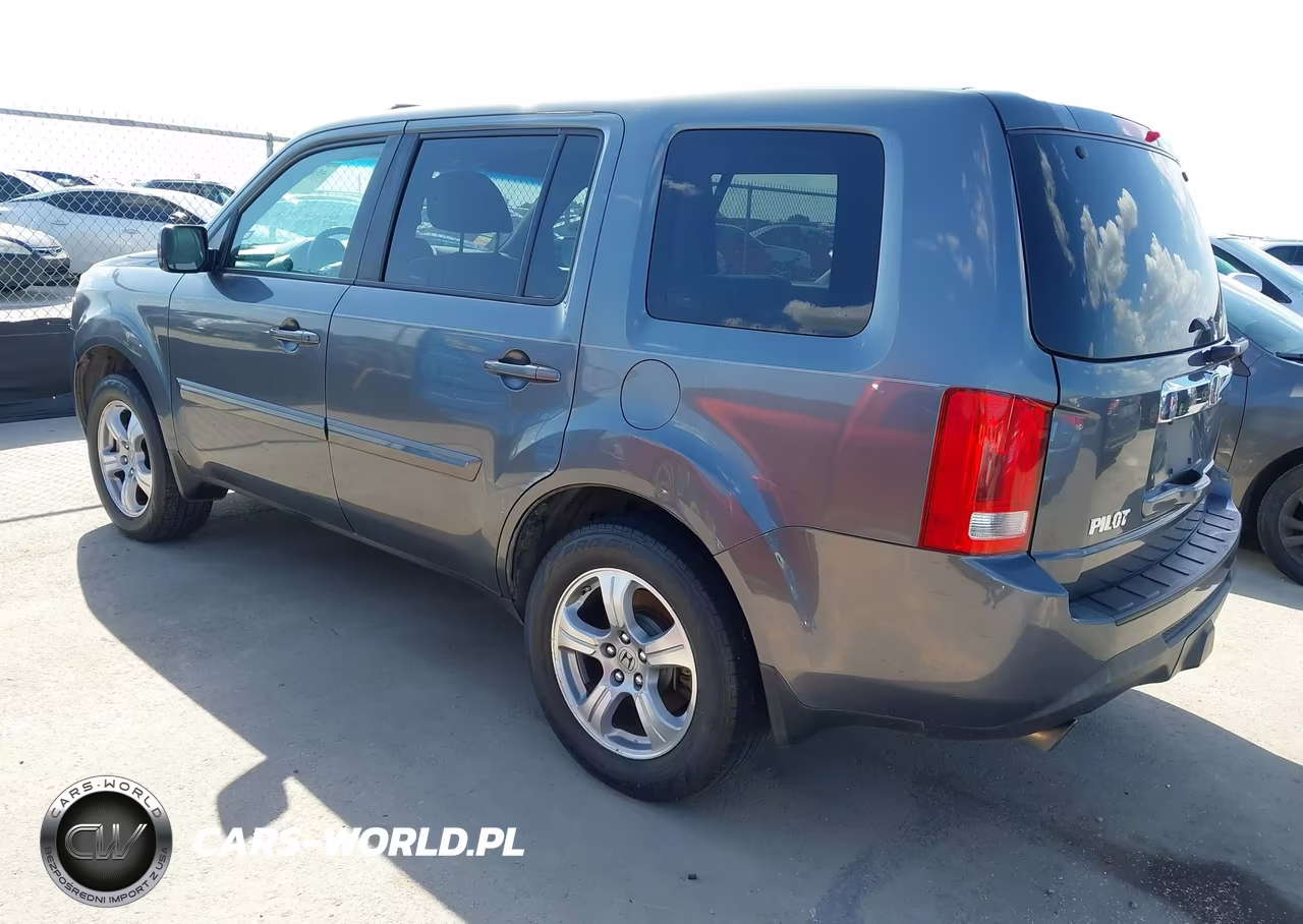 2012 Honda Pilot Ex-L VIN:5FNYF3H63CB006165 - 3