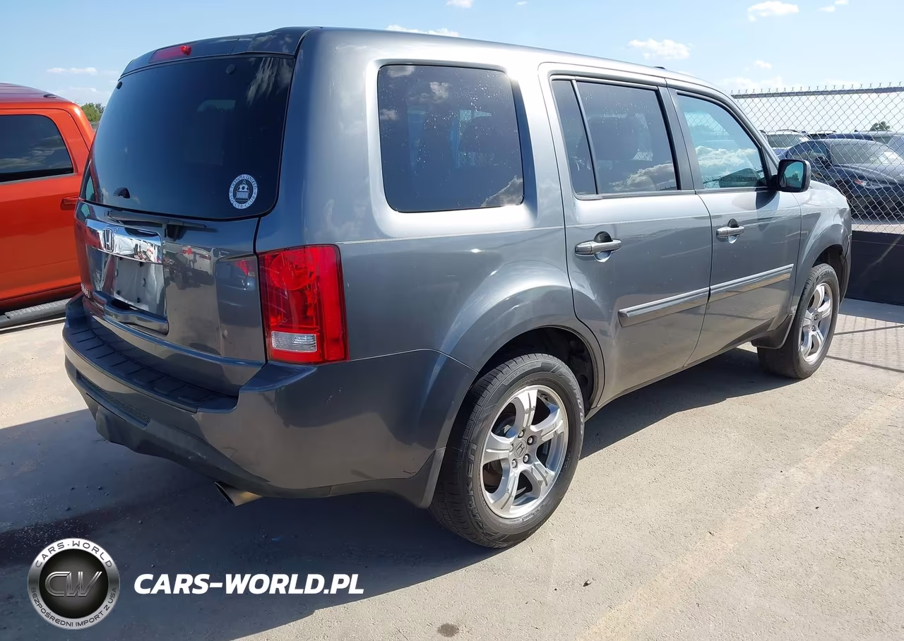 2012 Honda Pilot Ex-L VIN:5FNYF3H63CB006165 - 4
