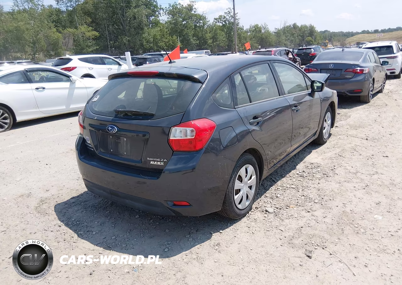2015 Subaru Impreza 2.0I VIN:JF1GPAA68FH203821 - 4