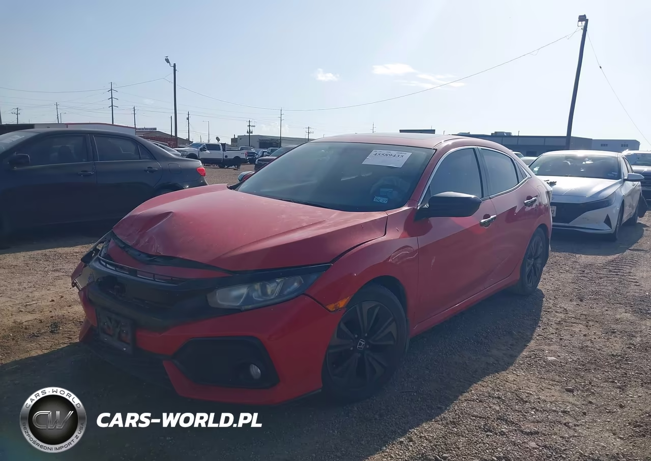 2018 Honda Civic Ex VIN:SHHFK7H56JU237090 - 2