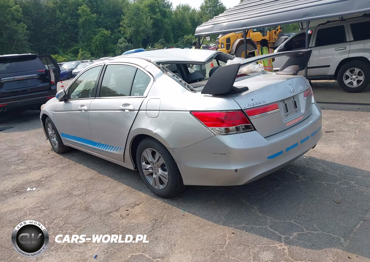 2012 Honda Accord 2.4 Se VIN:1HGCP2F69CA076655 - 3