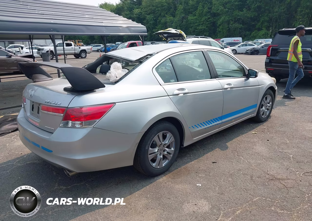 2012 Honda Accord 2.4 Se VIN:1HGCP2F69CA076655 - 4