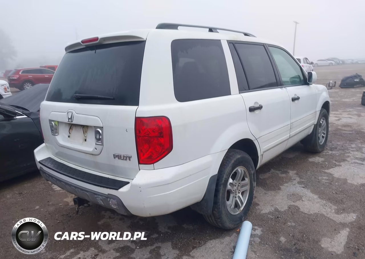 2004 Honda Pilot Ex-L VIN:5FNYF185X4B003924 - 4