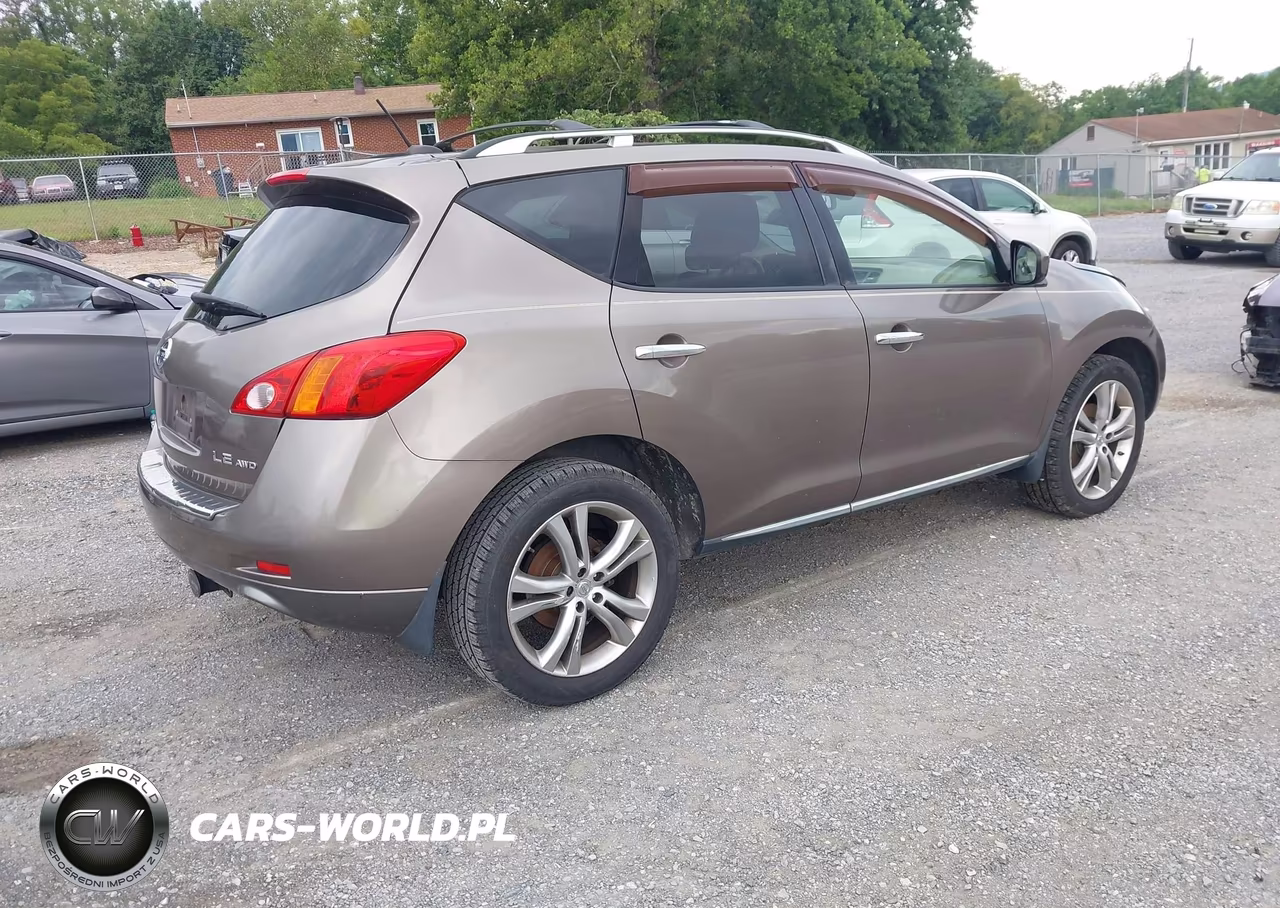 2009 Nissan Murano Le VIN:JN8AZ18W09W161469 - 4