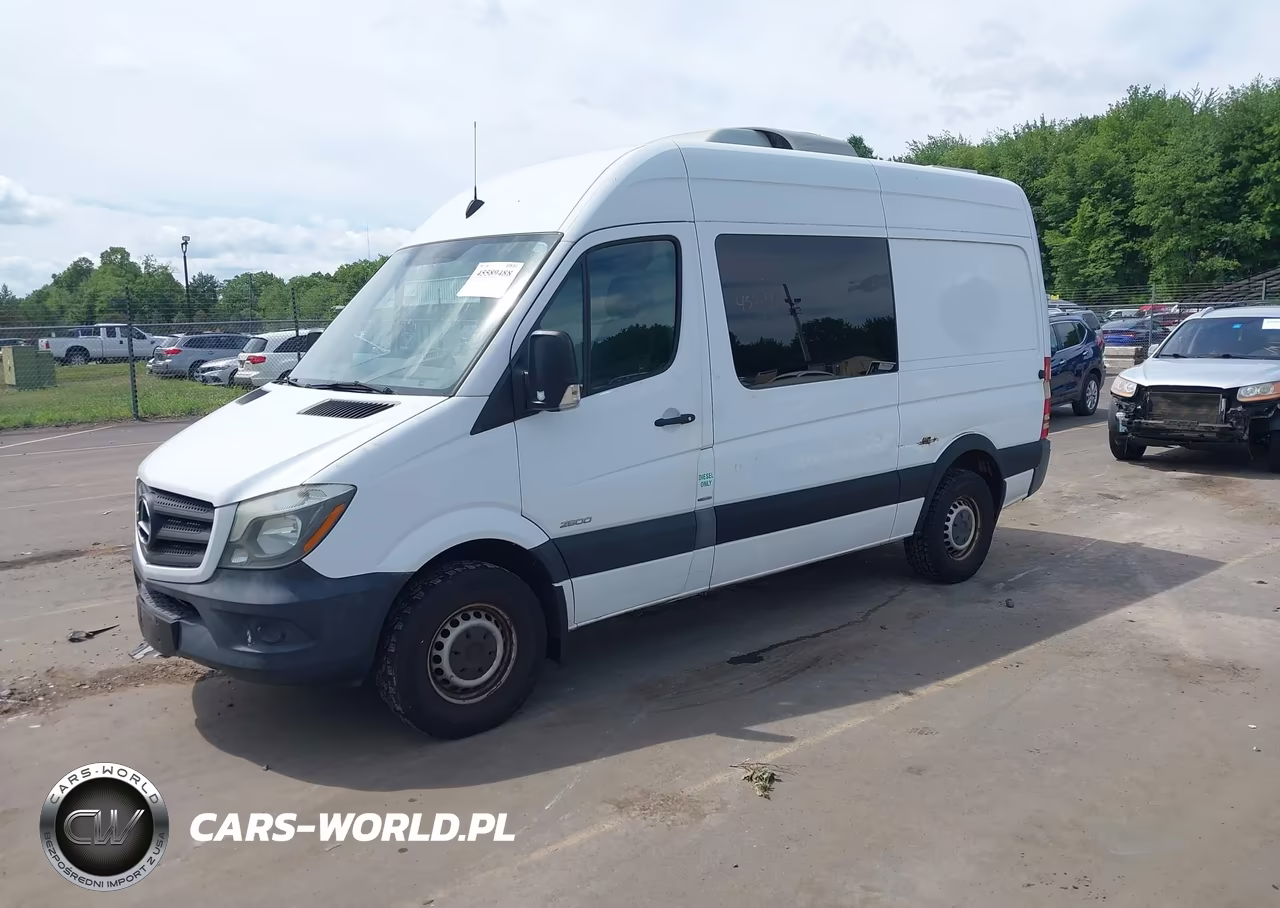 2016 Mercedes-Benz Sprinter 2500 Normal Roof VIN:WD4PE7DD3GP199056 - 2