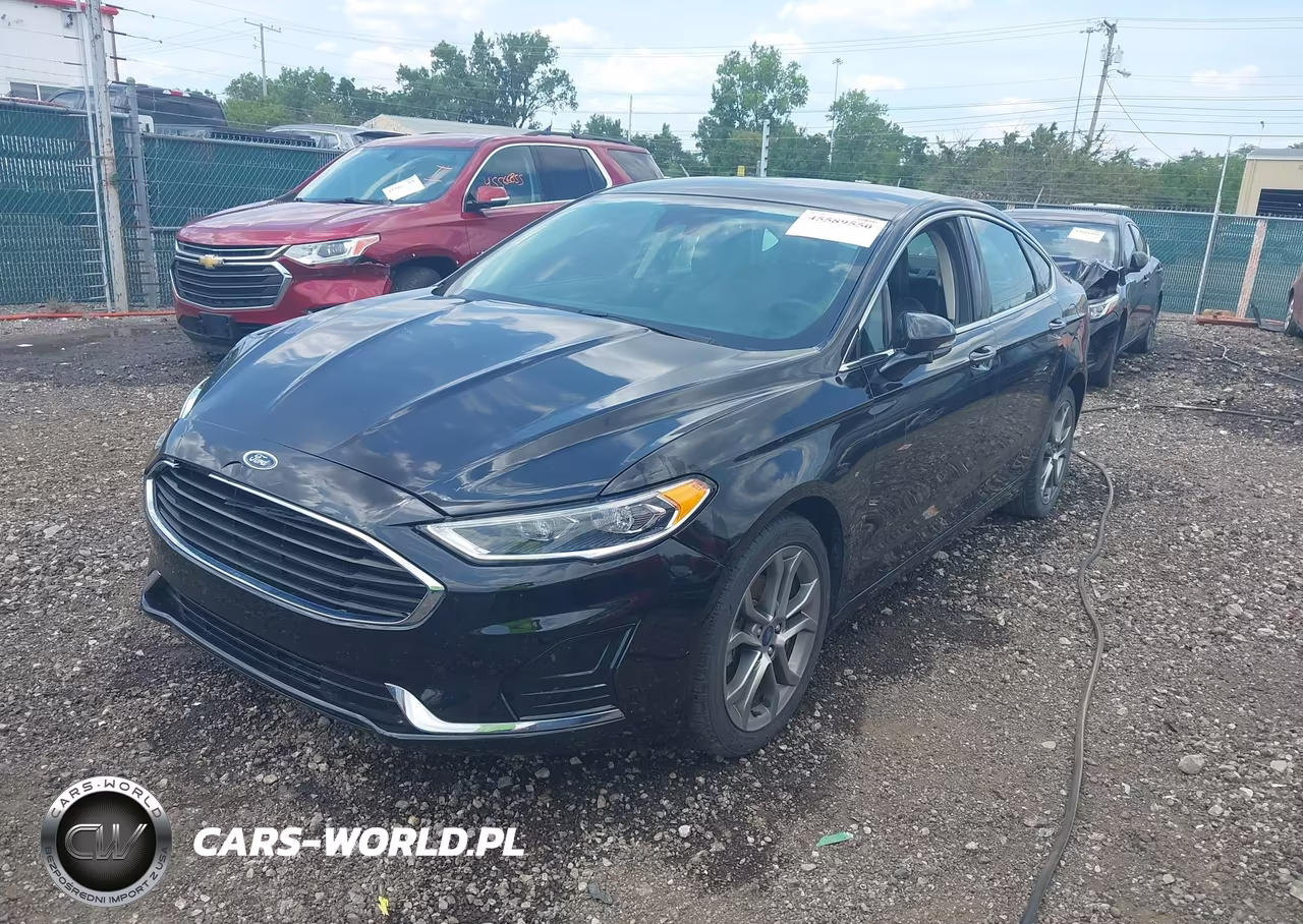 2019 Ford Fusion Sel VIN:3FA6P0CD6KR180436 - 2