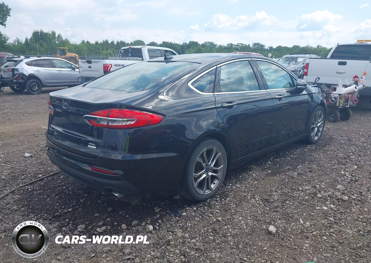 2019 Ford Fusion Sel VIN:3FA6P0CD6KR180436 - 4