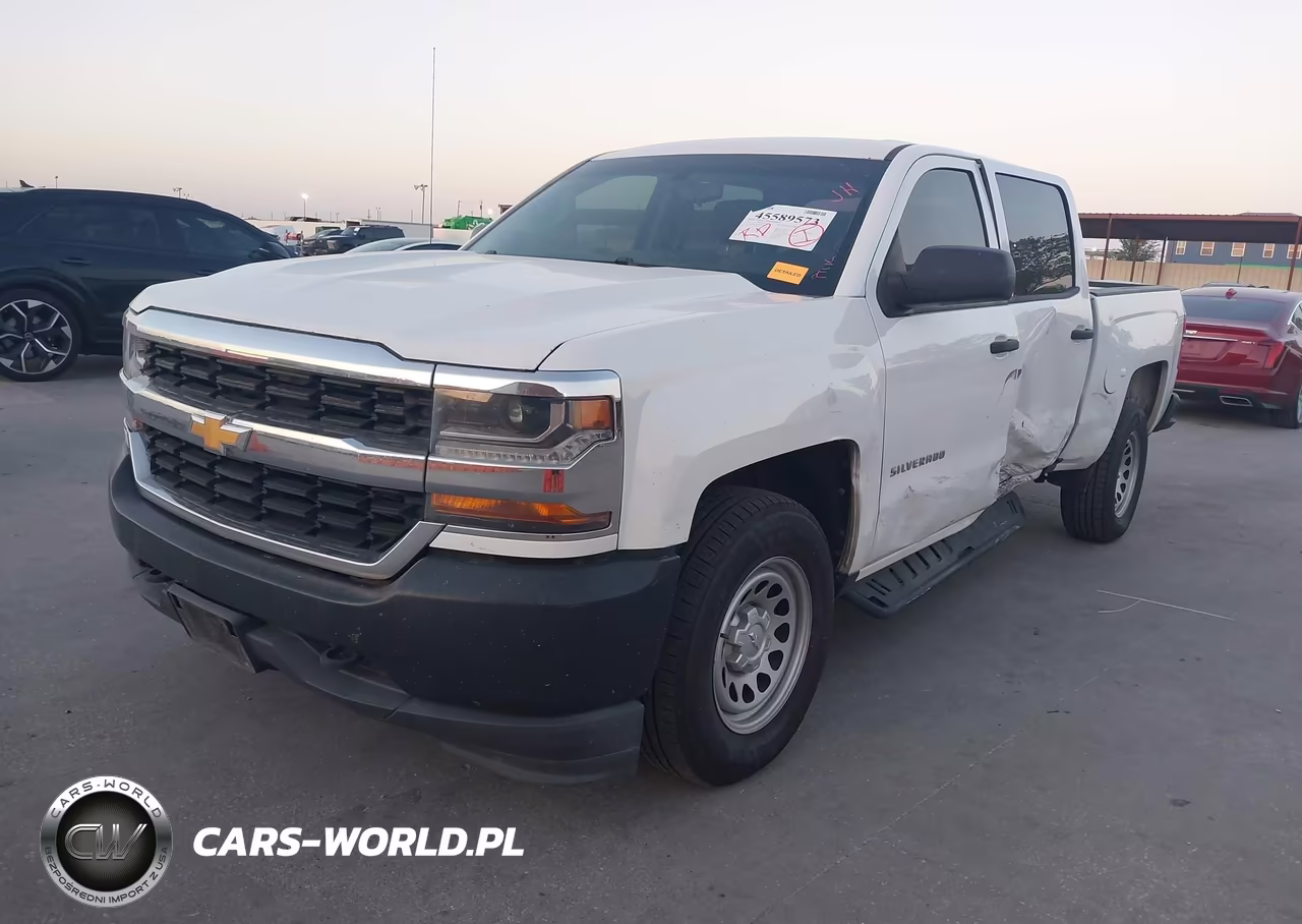 2018 Chevrolet Silverado 1500 Wt VIN:3GCPCNEH6JG400806 - 2