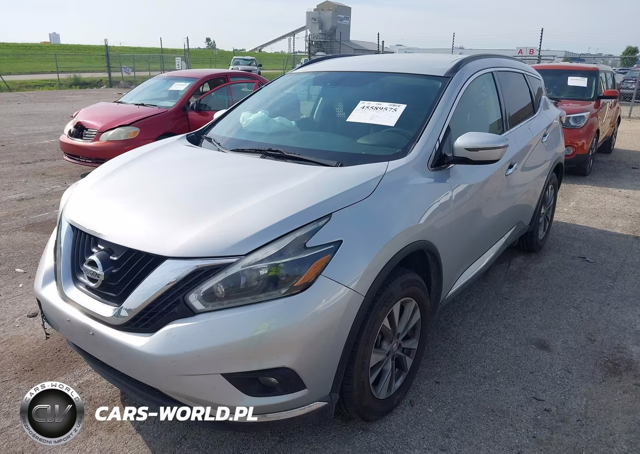 2018 Nissan Murano Sv VIN:5N1AZ2MG9JN118139 - 2