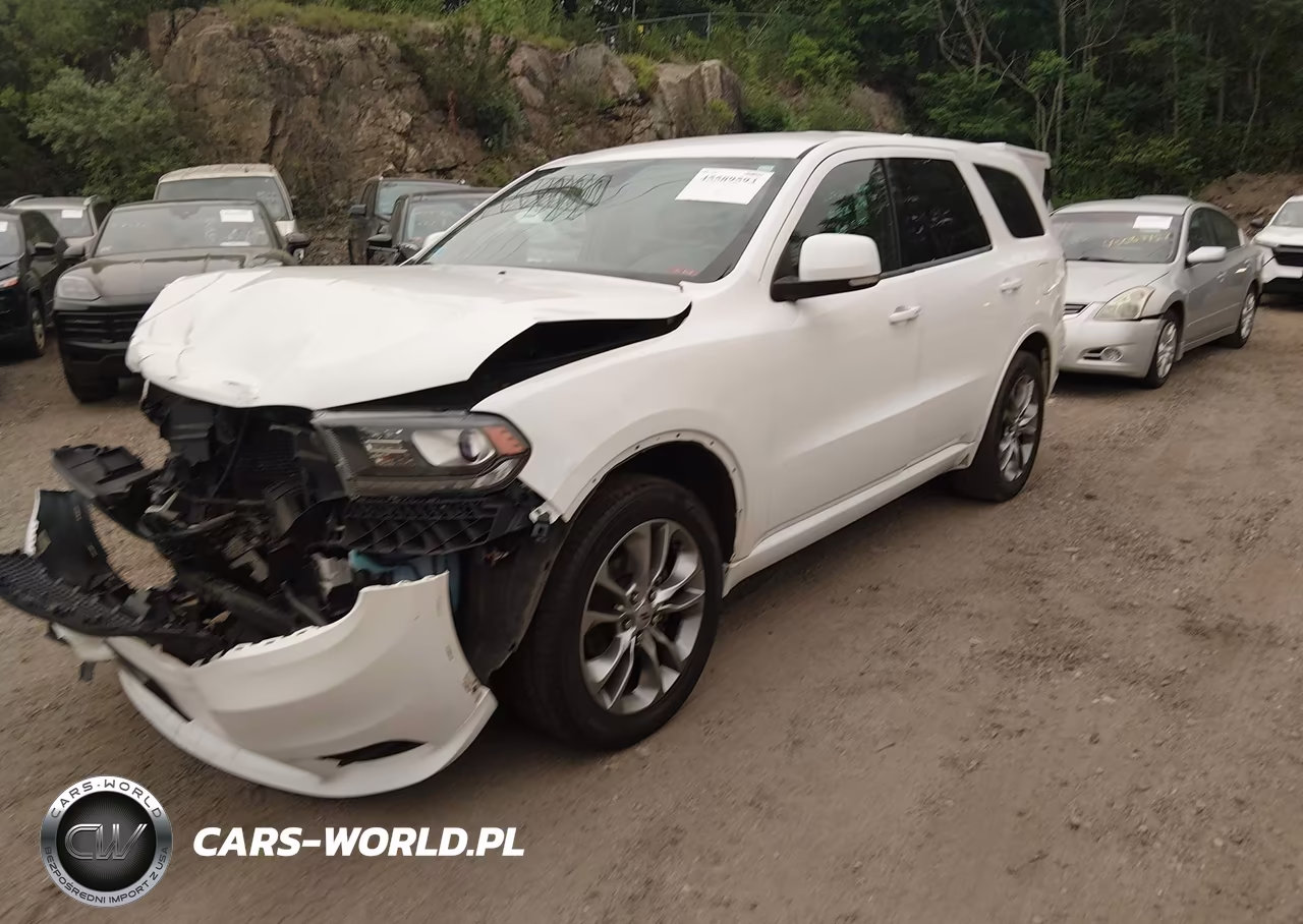 2020 Dodge Durango Gt Plus Awd VIN:1C4RDJDG4LC261174 - 2