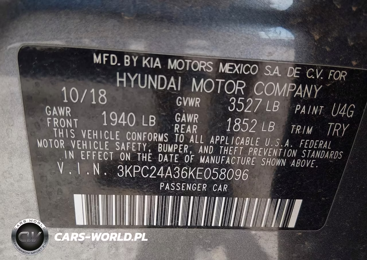 2019 Hyundai Accent Se VIN:3KPC24A36KE058096 - 9