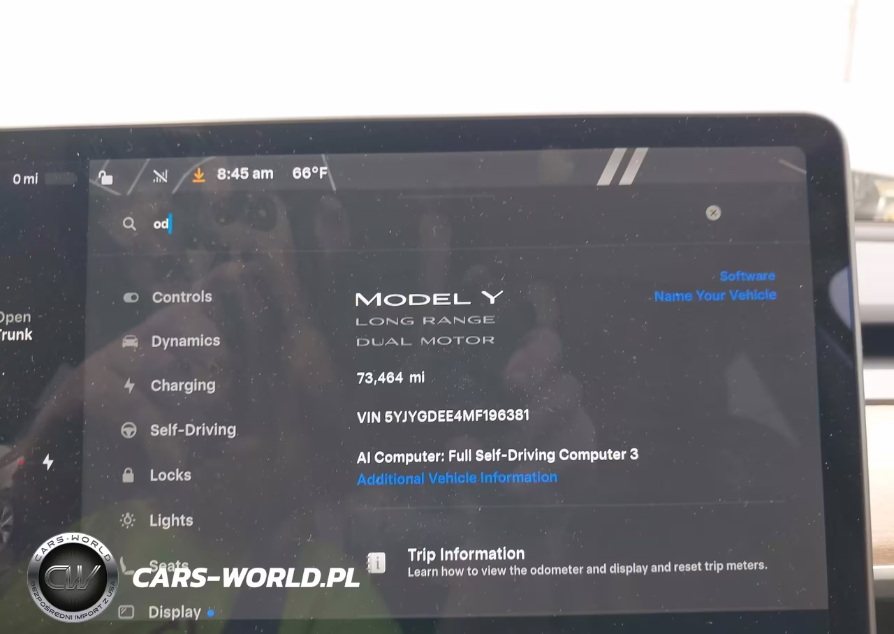 2021 Tesla Model Y Long Range Dual Motor All-Wheel Drive VIN:5YJYGDEE4MF196381 - 7