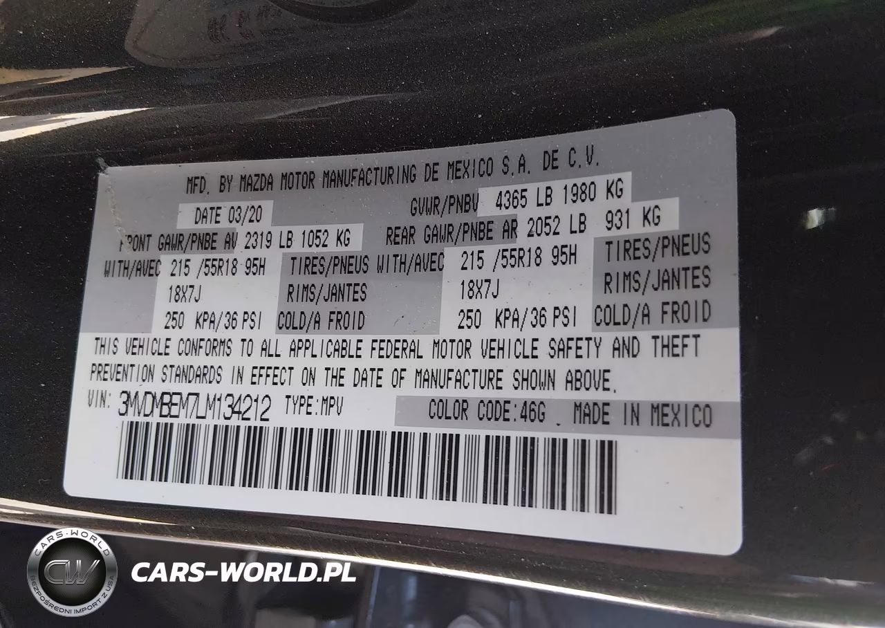2020 Mazda Cx-30 Premium Package VIN:3MVDMBEM7LM134212 - 9