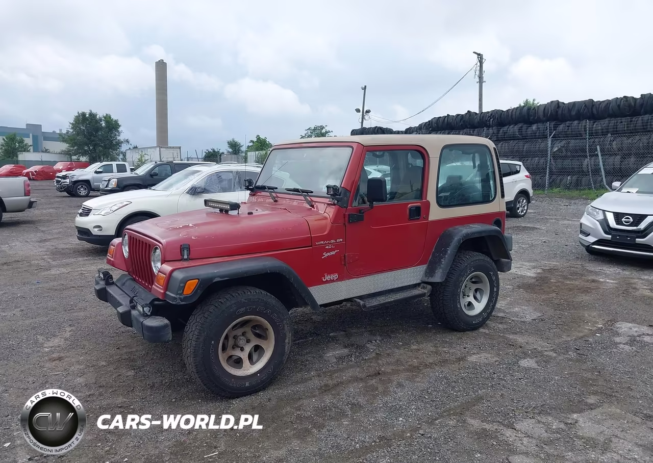 1999 Jeep Wrangler Sport VIN:1J4FY19S3XP426273 - 2