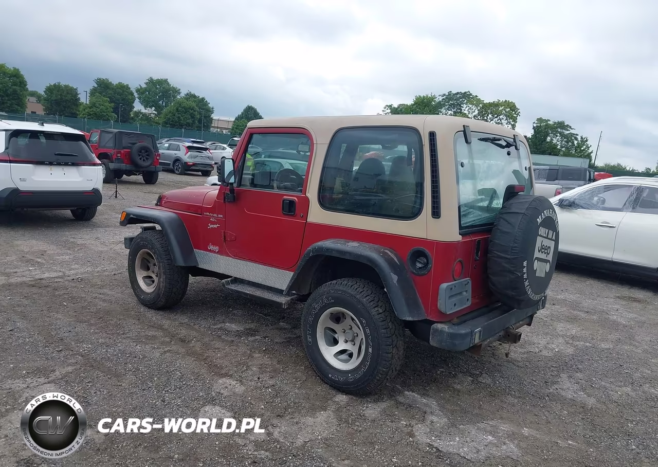 1999 Jeep Wrangler Sport VIN:1J4FY19S3XP426273 - 3