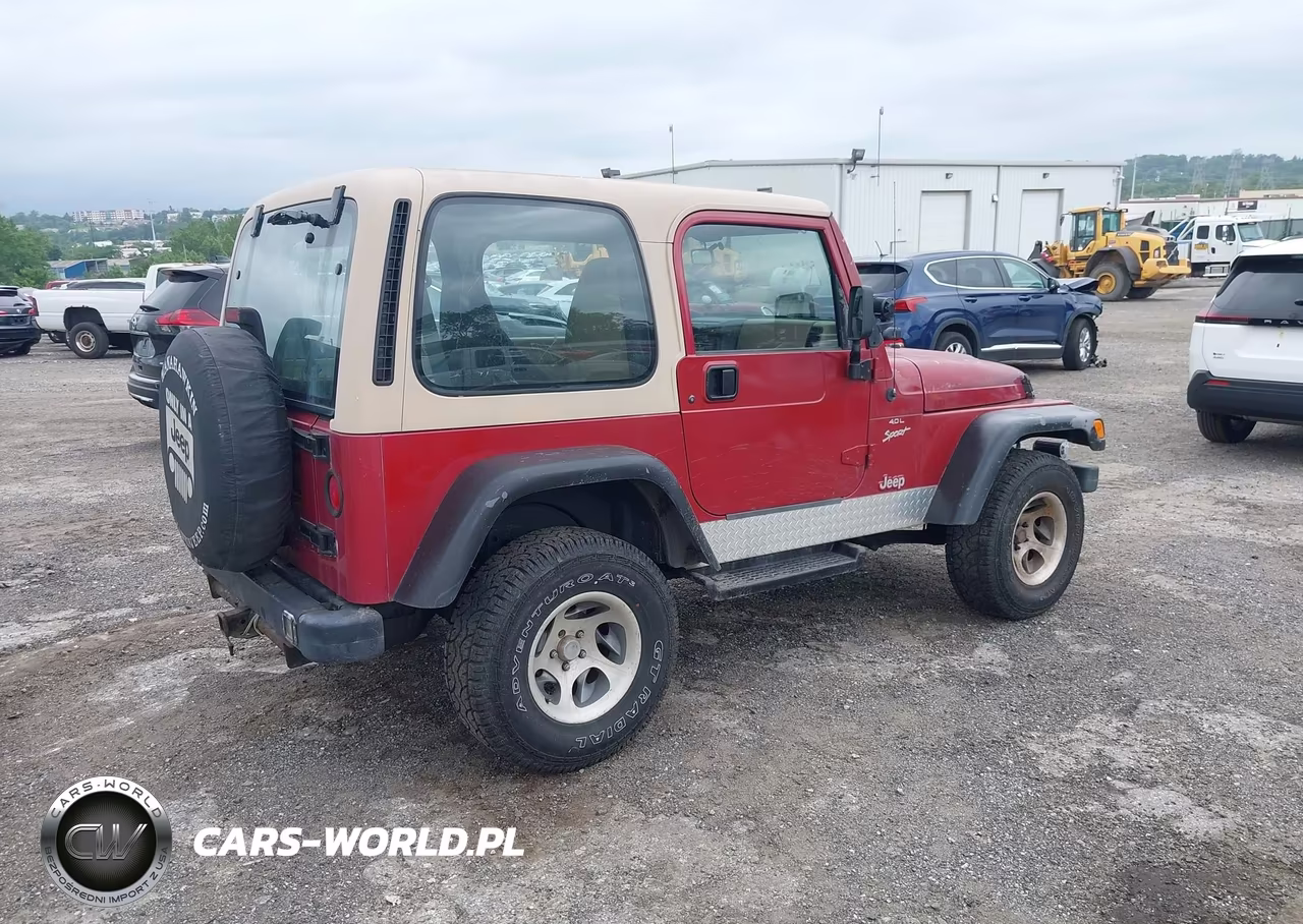 1999 Jeep Wrangler Sport VIN:1J4FY19S3XP426273 - 4