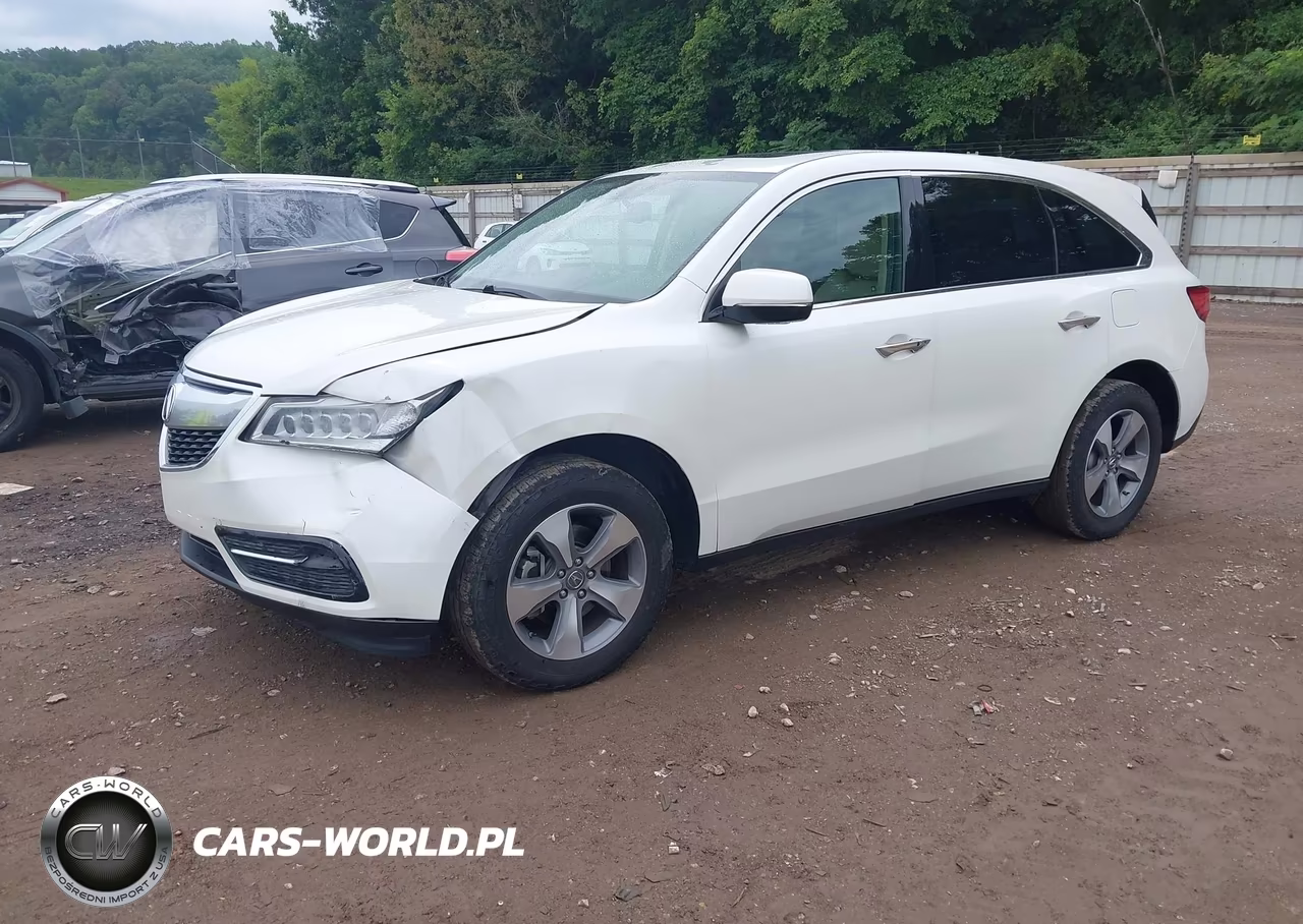 2015 Acura Mdx VIN:5FRYD3H2XFB012910 - 2