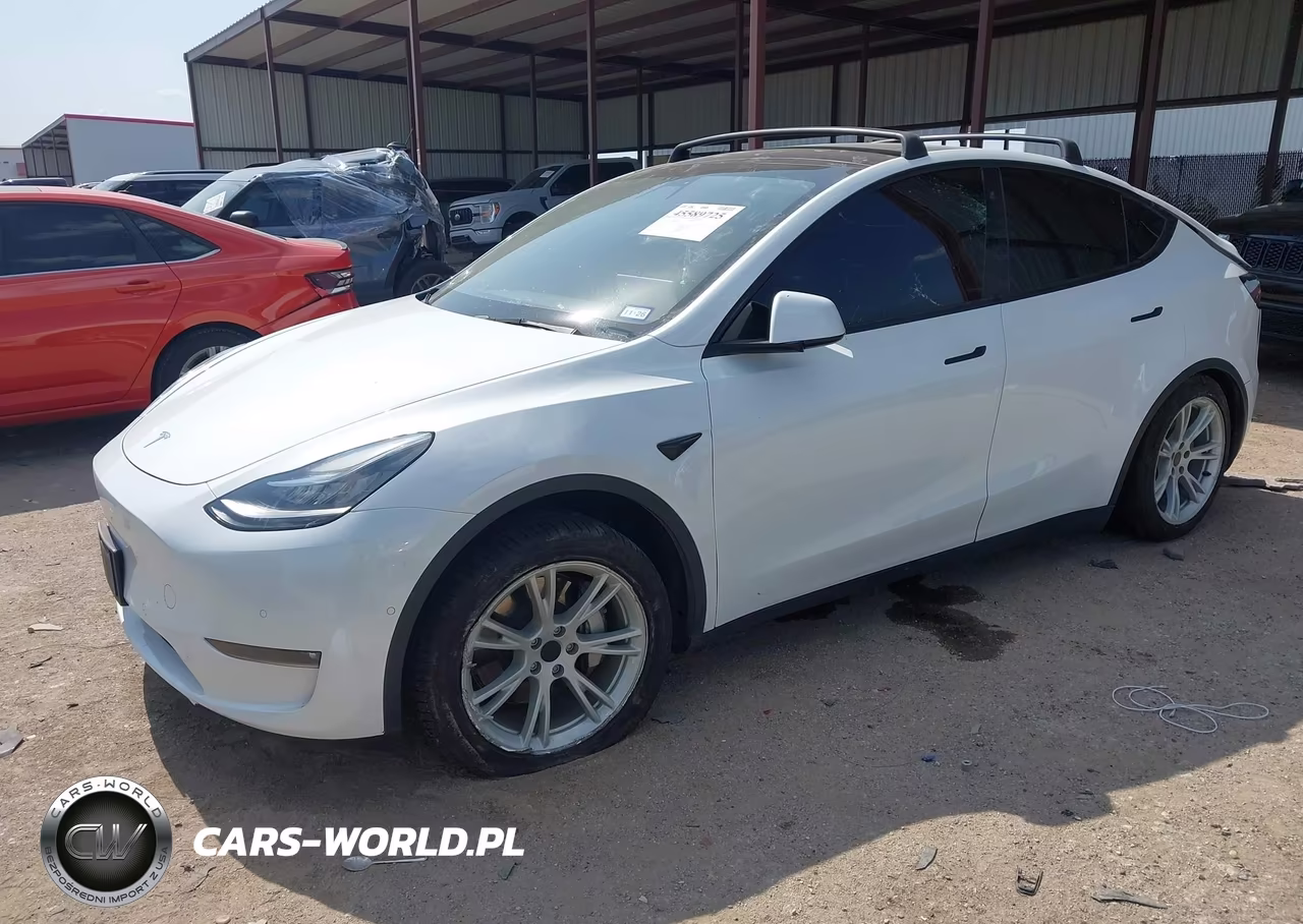2022 Tesla Model Y Long Range Dual Motor All-Wheel Drive VIN:7SAYGDEE1NF407833 - 2