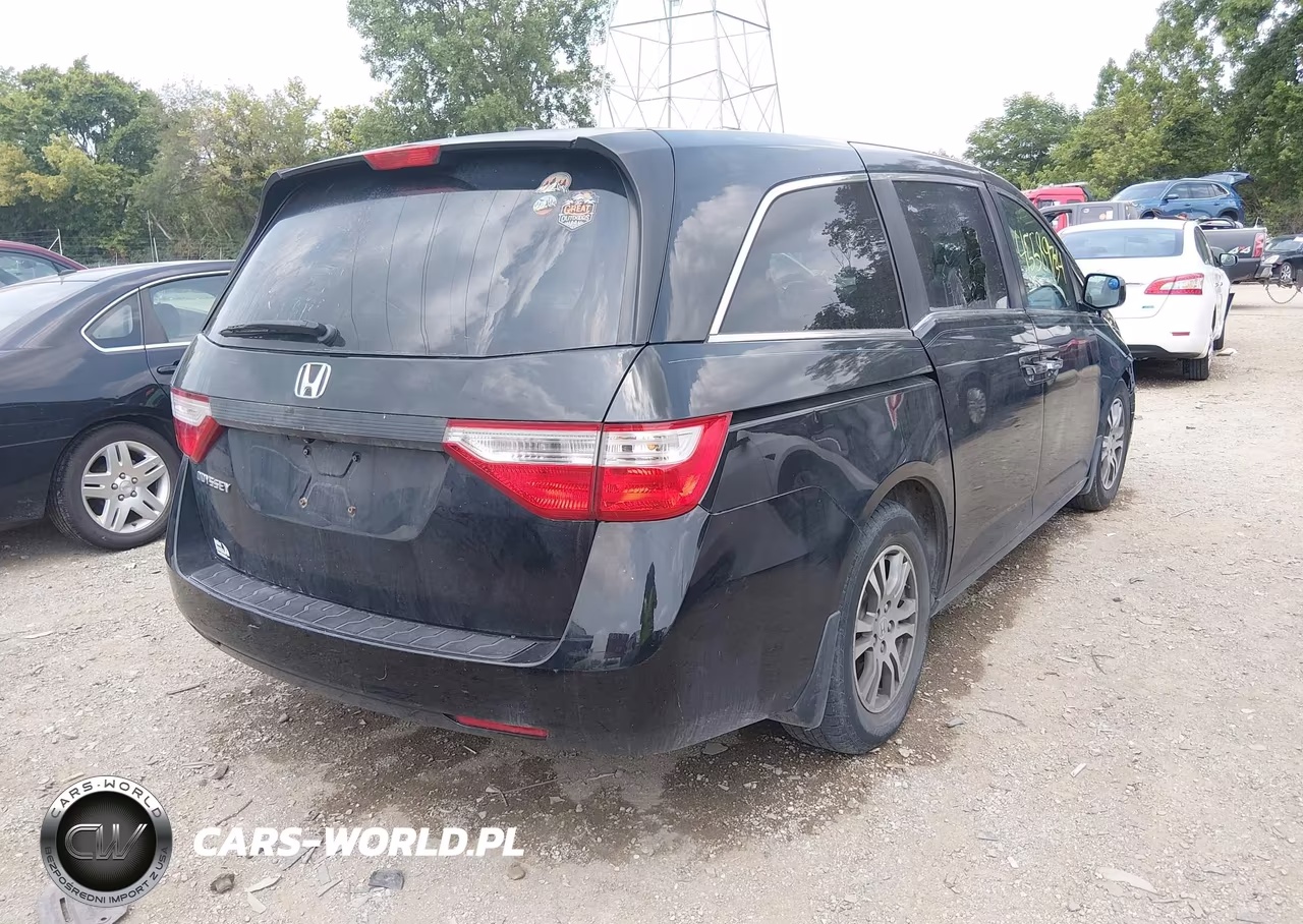 2012 Honda Odyssey Ex-L VIN:5FNRL5H66CB024992 - 4