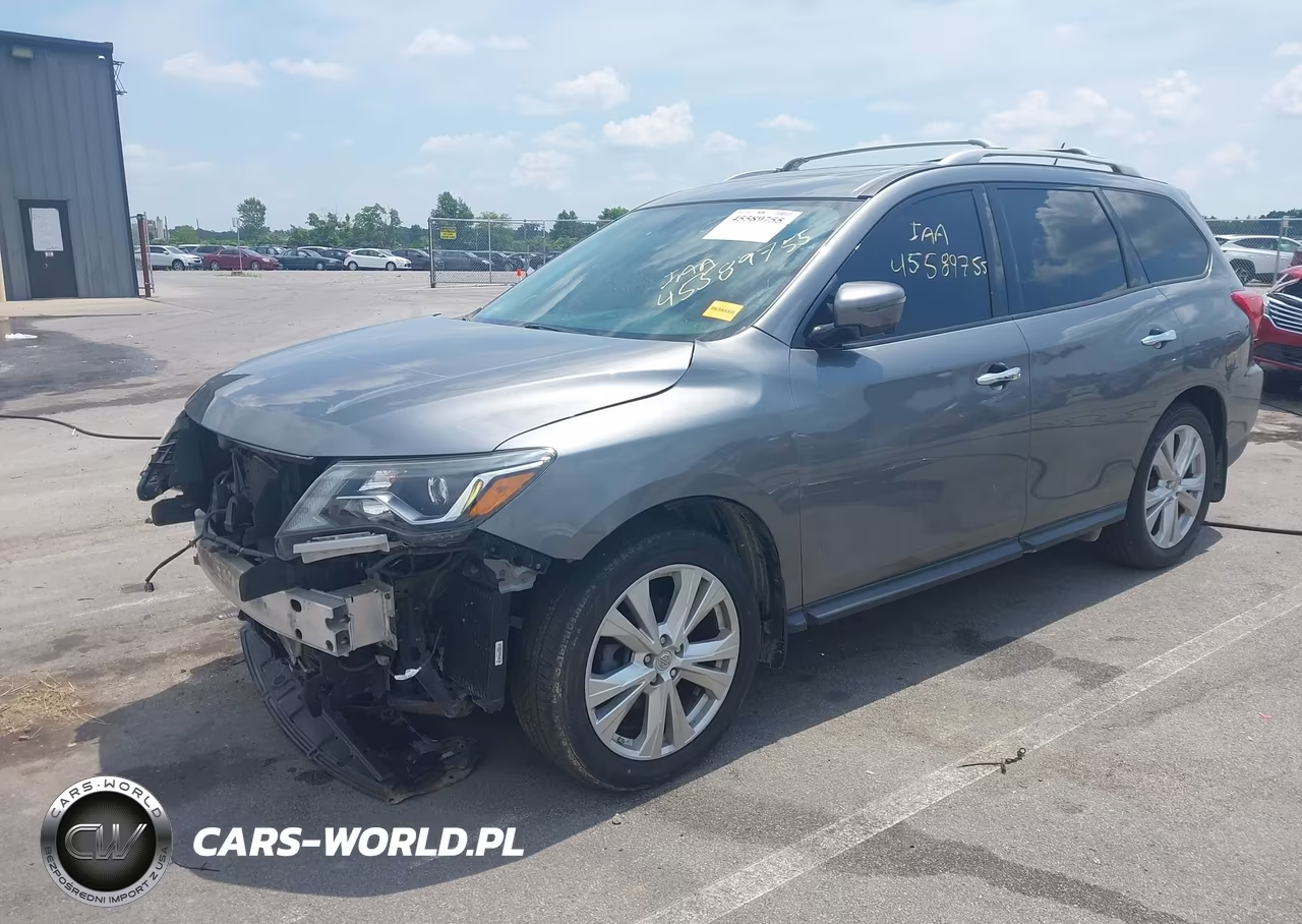 2018 Nissan Pathfinder Sl VIN:5N1DR2MN1JC607044 - 2