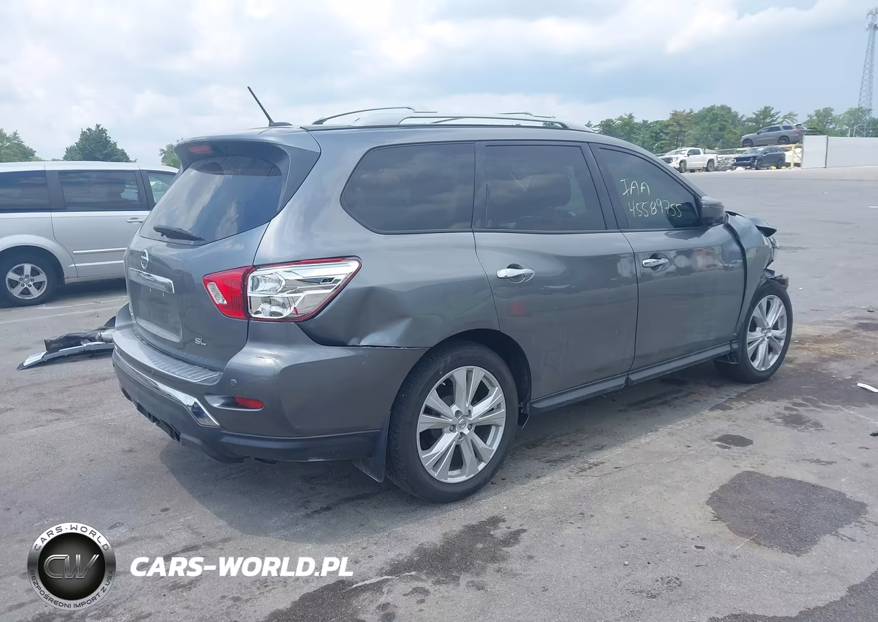 2018 Nissan Pathfinder Sl VIN:5N1DR2MN1JC607044 - 4