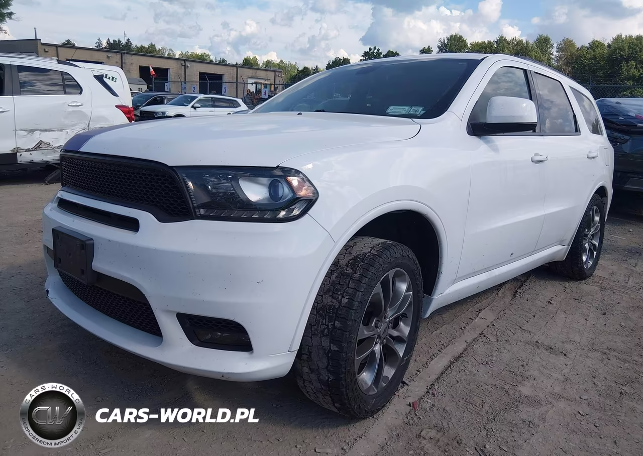 2019 Dodge Durango Gt Plus Awd VIN:1C4RDJDG5KC853438 - 2