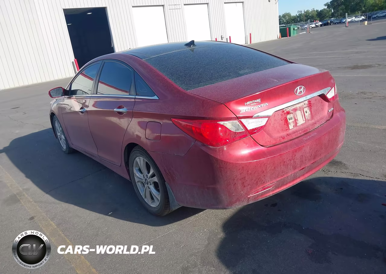 2012 Hyundai Sonata Limited VIN:5NPEC4AC4CH428447 - 3