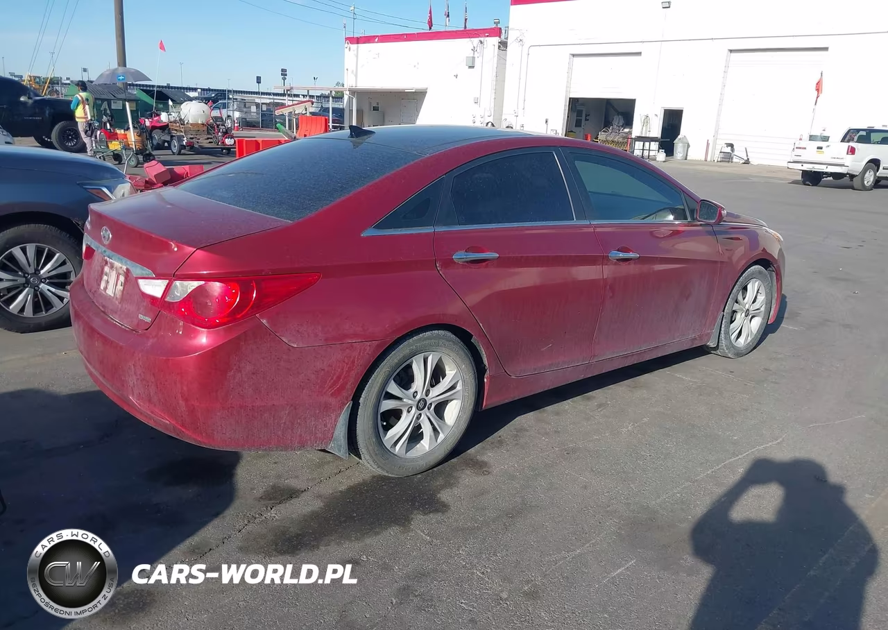 2012 Hyundai Sonata Limited VIN:5NPEC4AC4CH428447 - 4