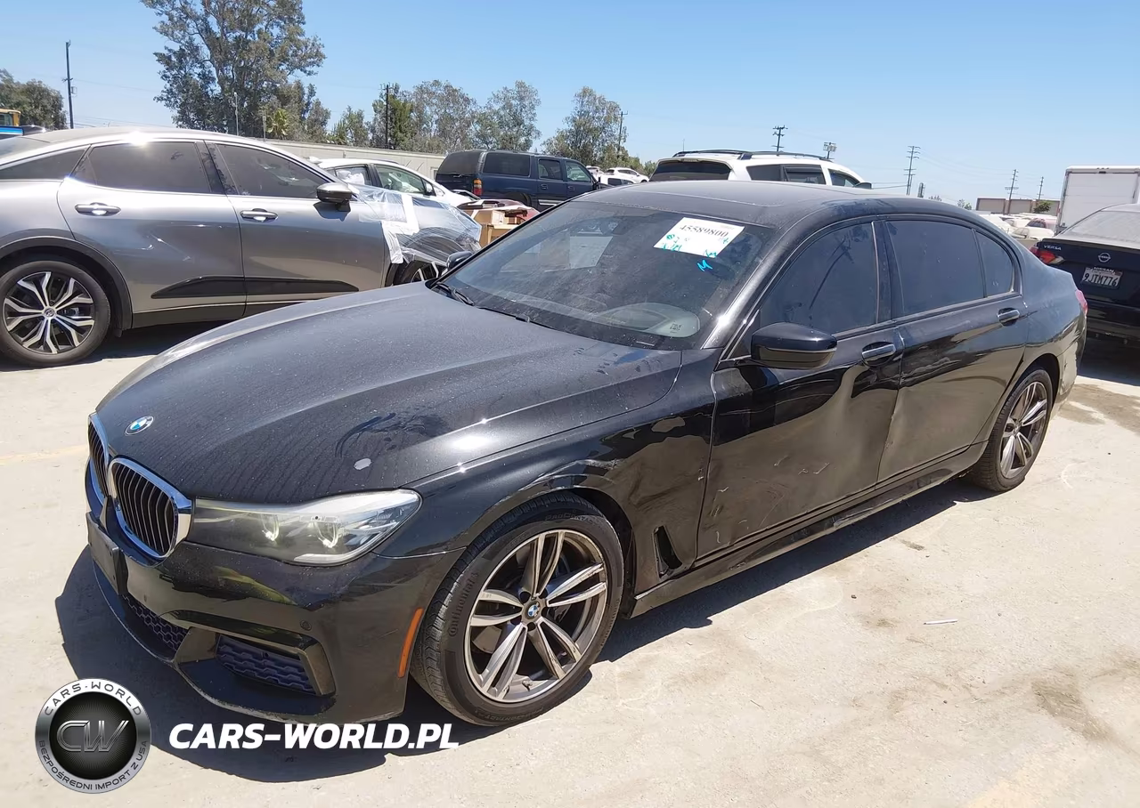 2017 BMW 740I VIN:WBA7E2C55HG739285 - 2