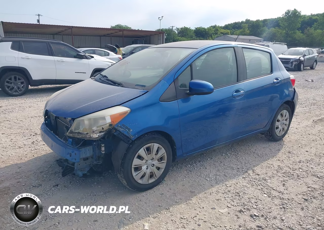 2012 Toyota Yaris Le VIN:JTDKTUD30CD509868 - 2