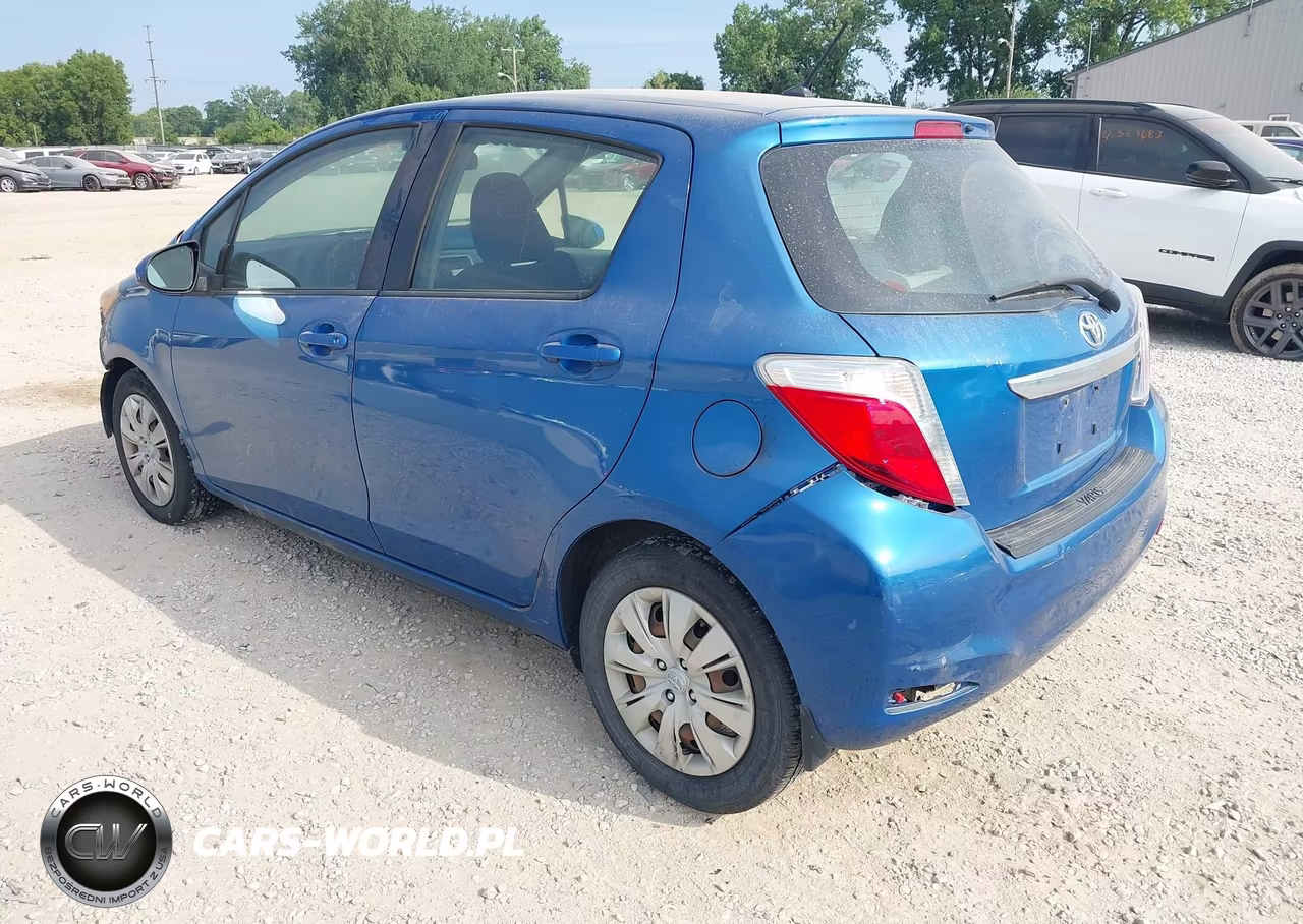 2012 Toyota Yaris Le VIN:JTDKTUD30CD509868 - 3