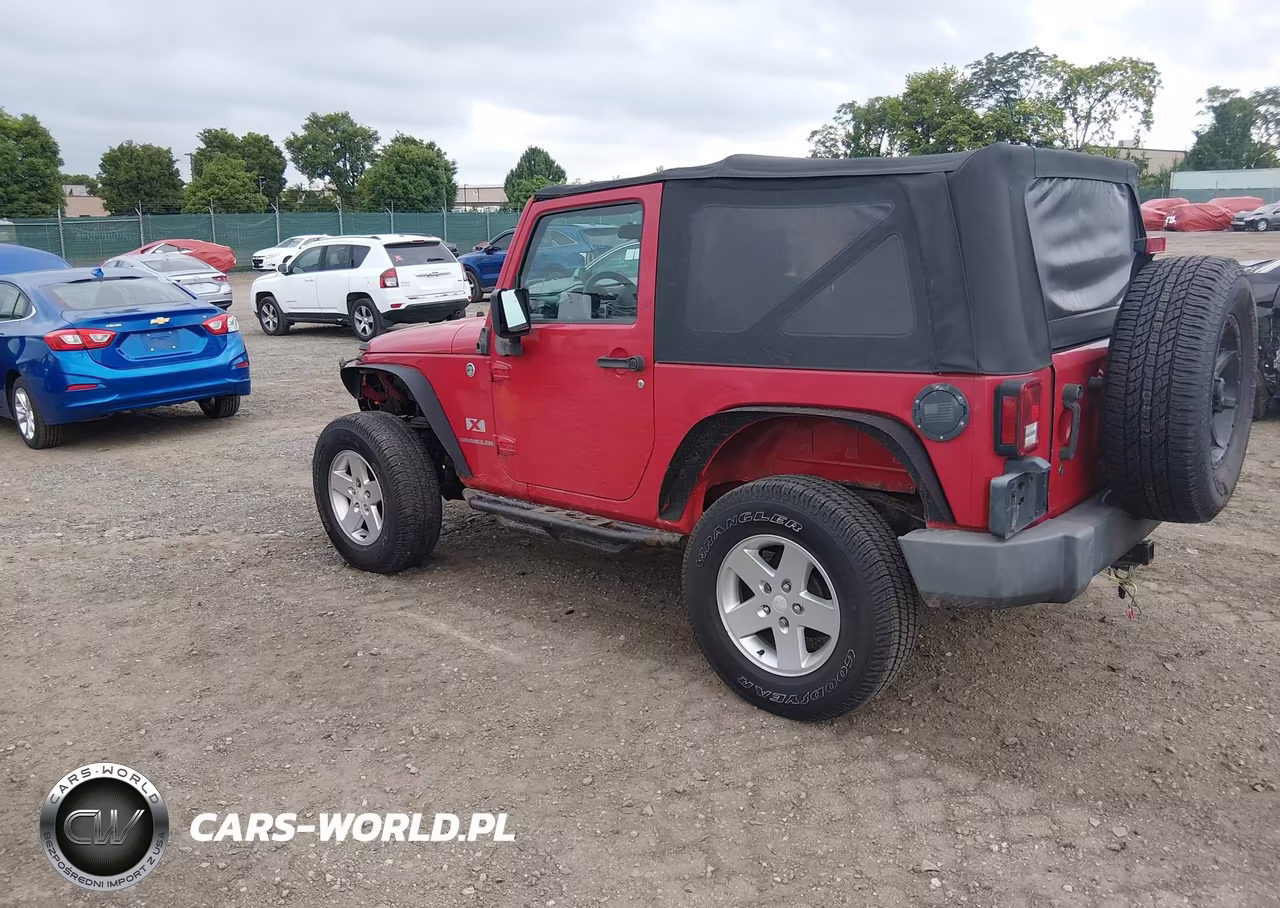 2008 Jeep Wrangler X VIN:1J8FA24178L574376 - 3