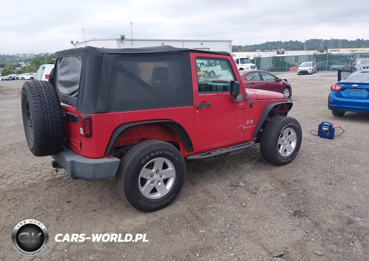 2008 Jeep Wrangler X VIN:1J8FA24178L574376 - 4
