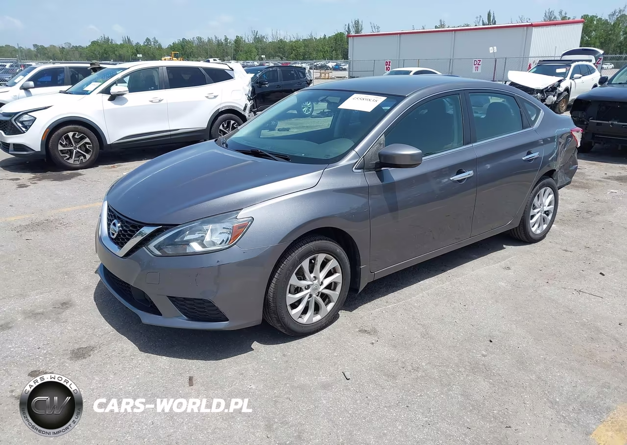 2019 Nissan Sentra Sv VIN:3N1AB7AP2KY331841 - 2