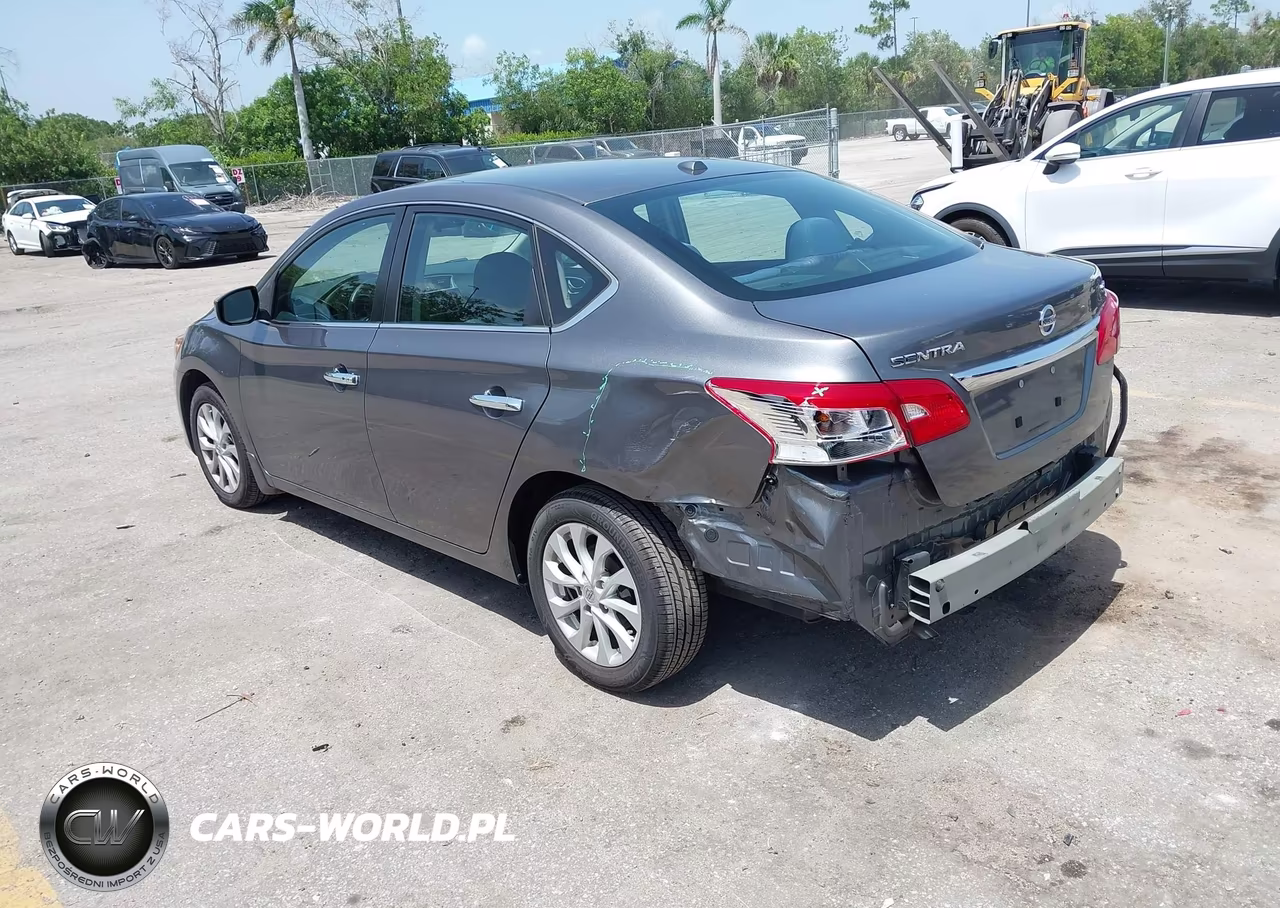 2019 Nissan Sentra Sv VIN:3N1AB7AP2KY331841 - 3