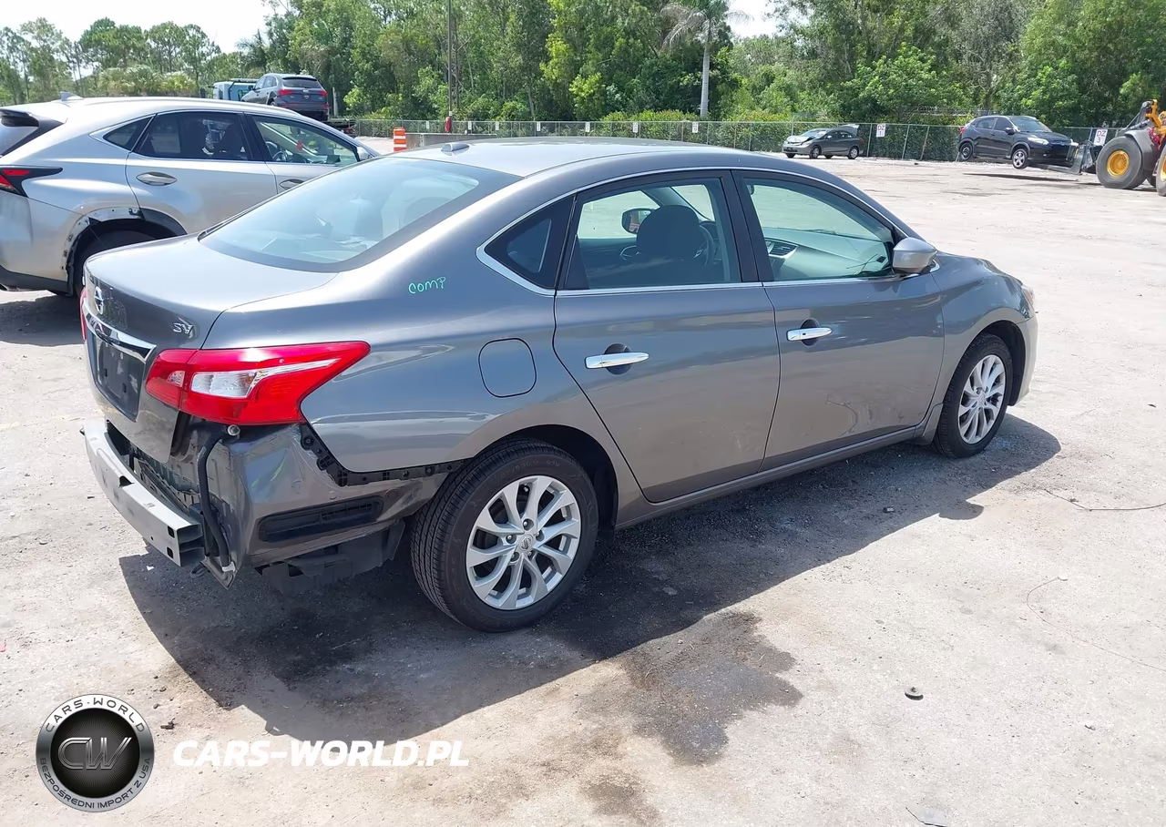 2019 Nissan Sentra Sv VIN:3N1AB7AP2KY331841 - 4