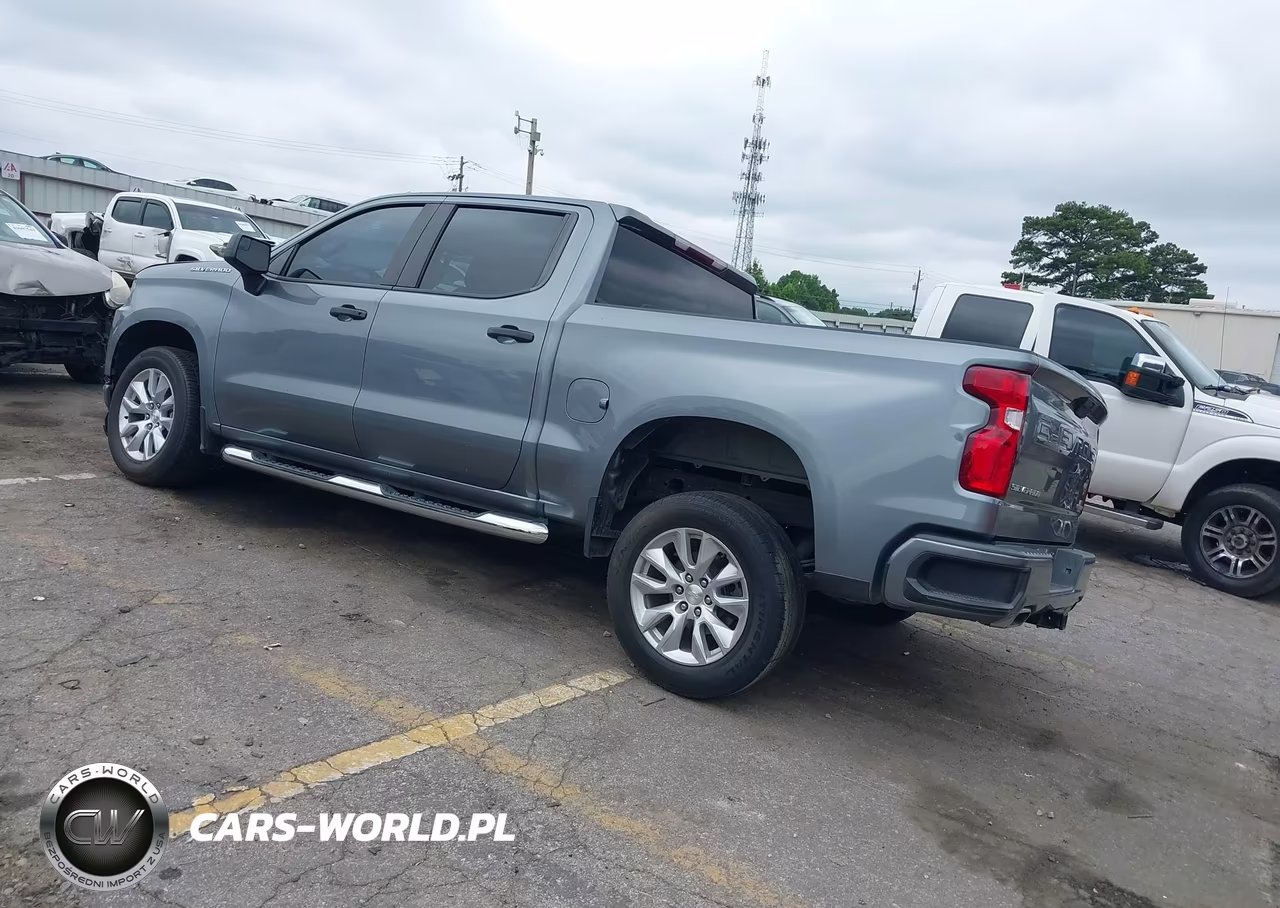 2020 Chevrolet Silverado 1500 2Wd Short Bed Custom VIN:3GCPWBEF7LG340011 - 3
