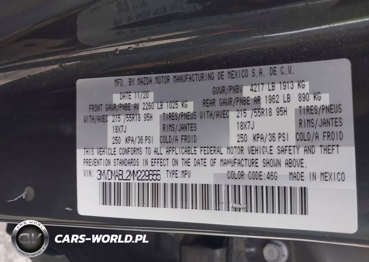 2021 Mazda Cx-30 Select VIN:3MVDMABL2MM229655 - 9