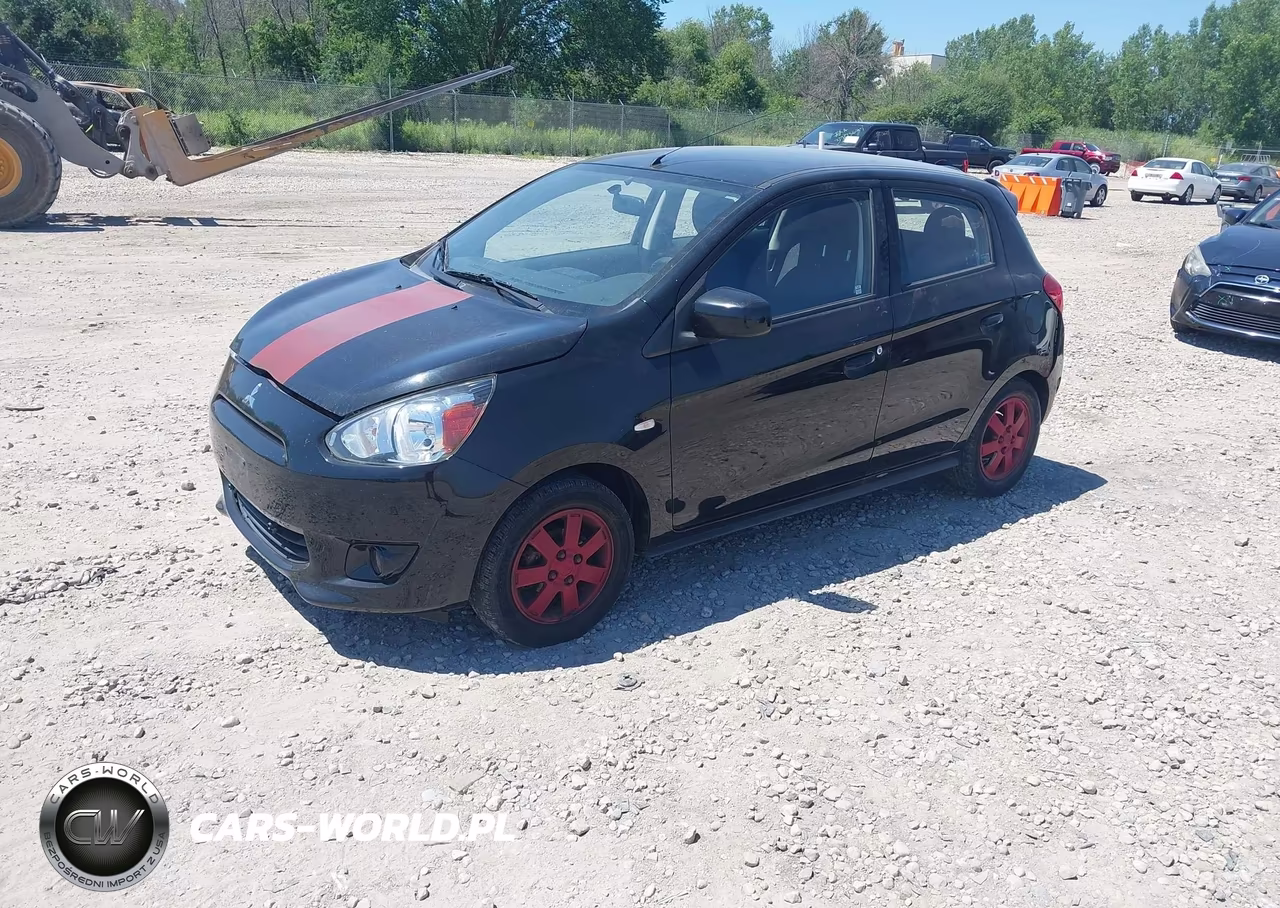 2014 Mitsubishi Mirage De VIN:ML32A3HJ6EH005980 - 2