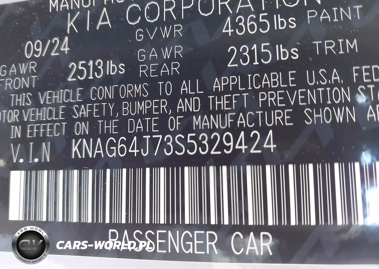 2025 Kia K5 Gt-Line VIN:KNAG64J73S5329424 - 9