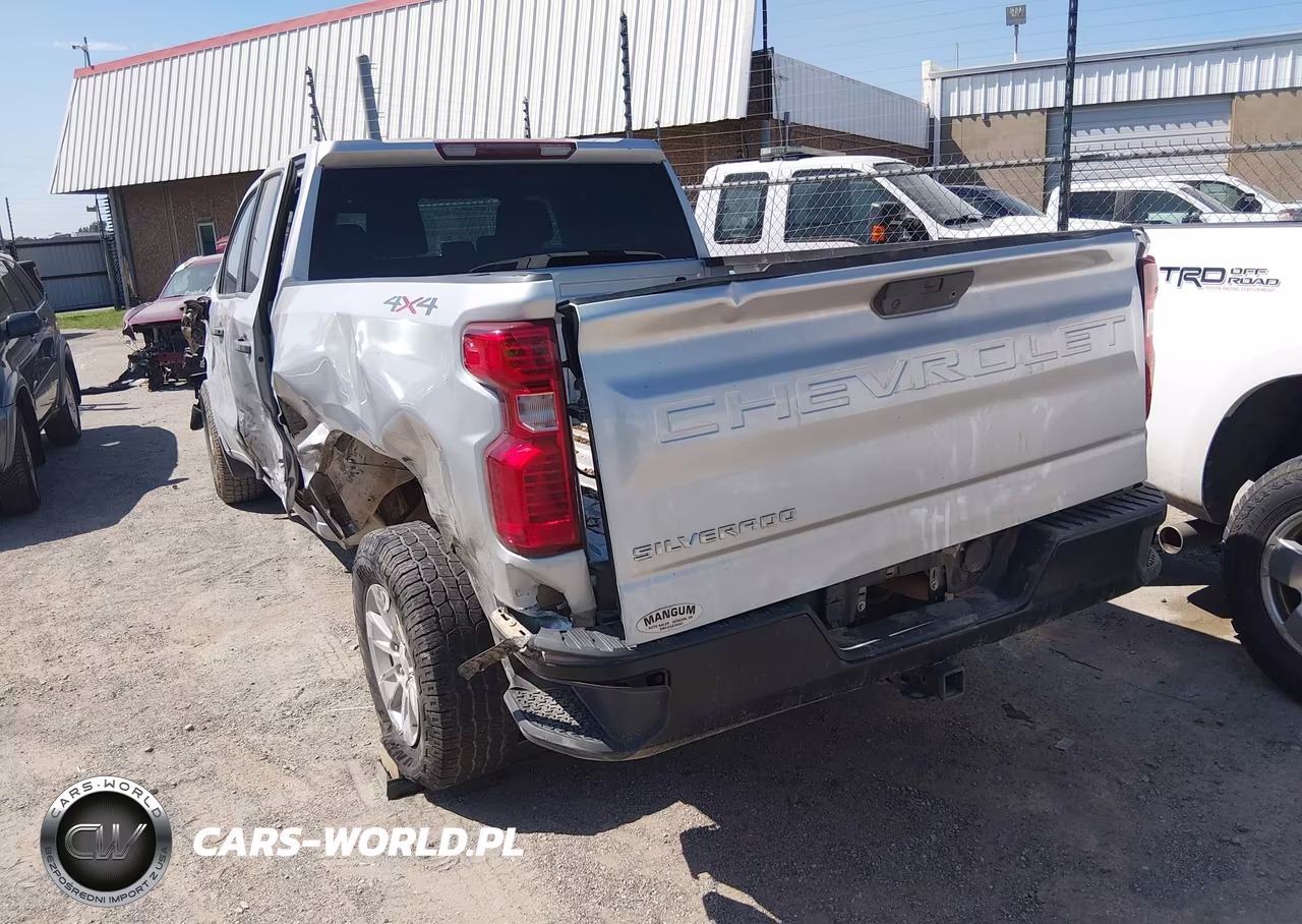 2022 Chevrolet Silverado 1500 Ltd 4Wd Standard Bed Wt VIN:1GCPYAEK9NZ233076 - 3