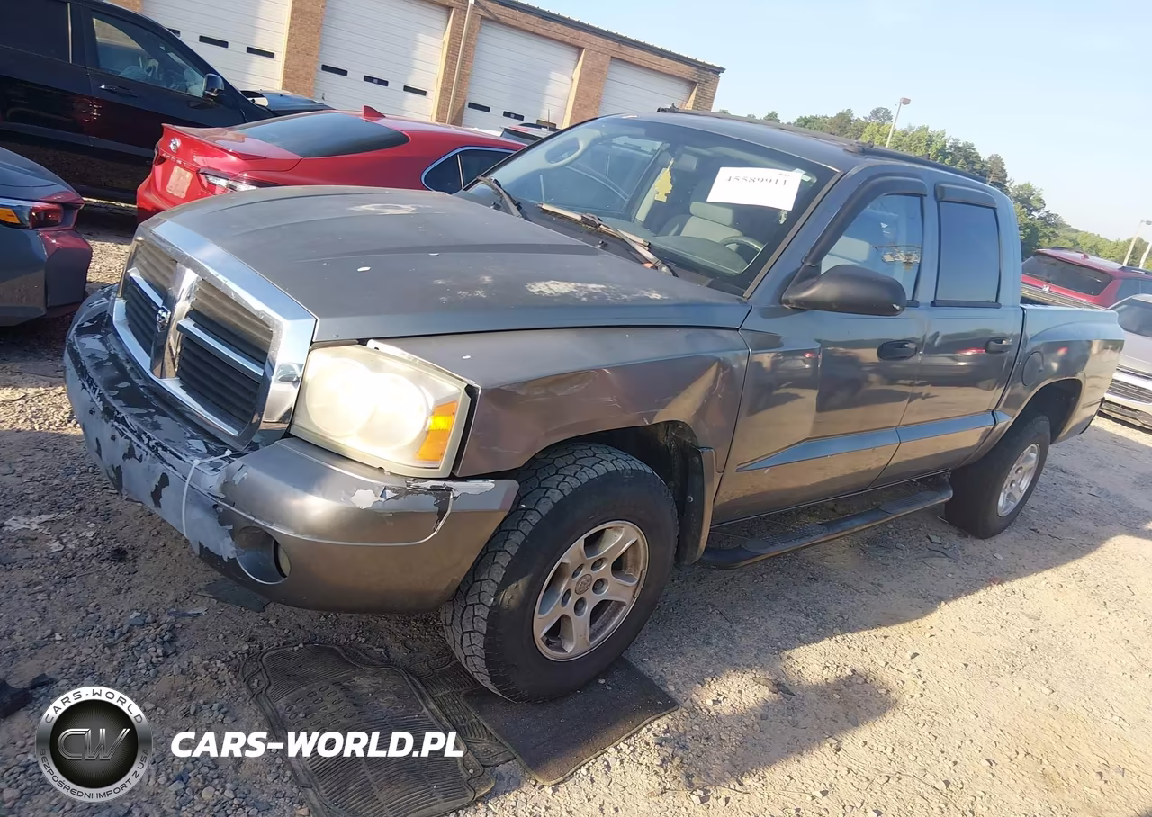 2007 Dodge Dakota Slt VIN:1D7HW48P87S165602 - 2