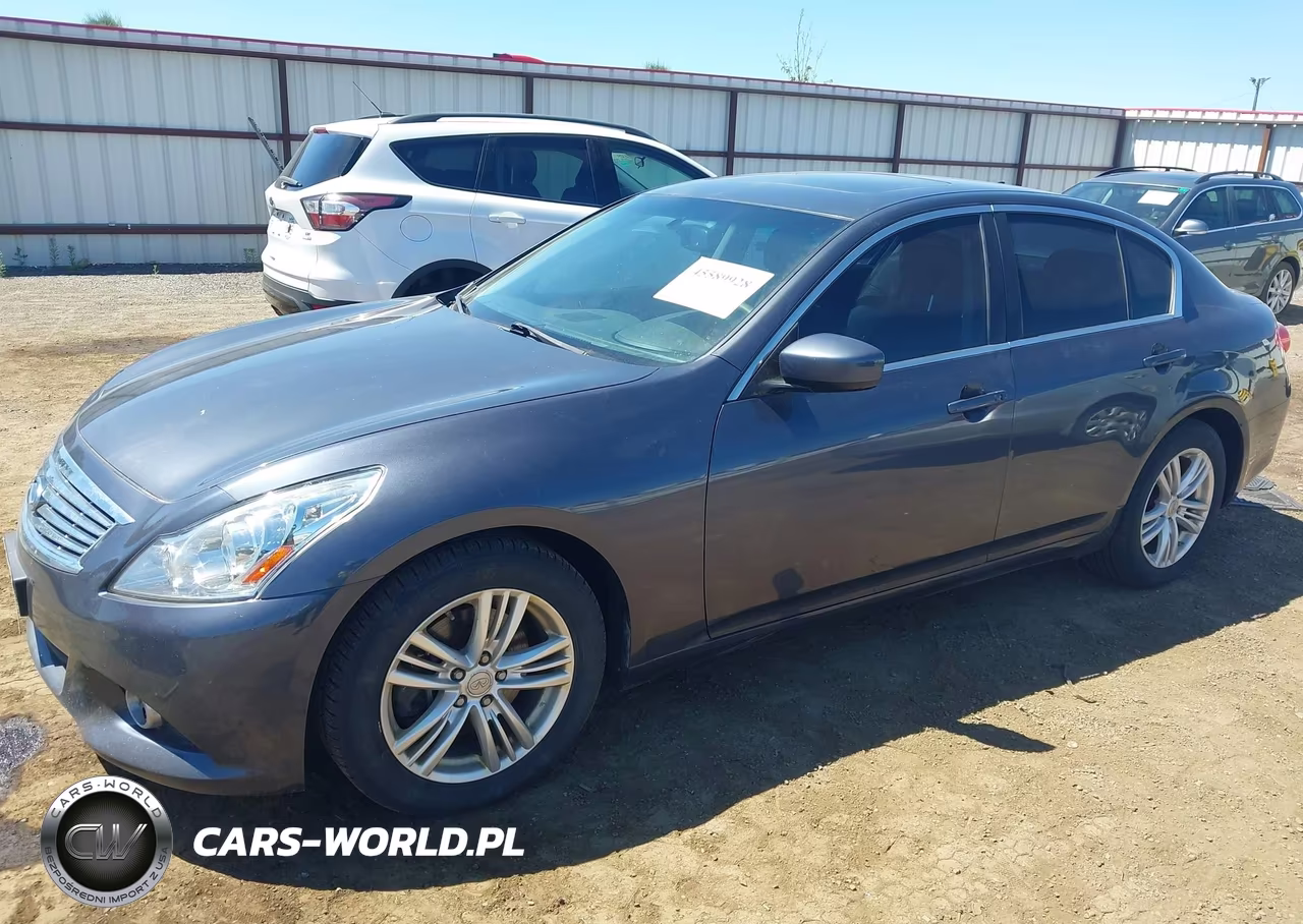 2013 Infiniti G37X VIN:JN1CV6AR2DM753044 - 2