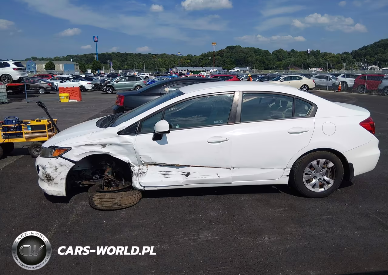 2012 Honda Civic Lx VIN:19XFB2F57CE089662 - 6